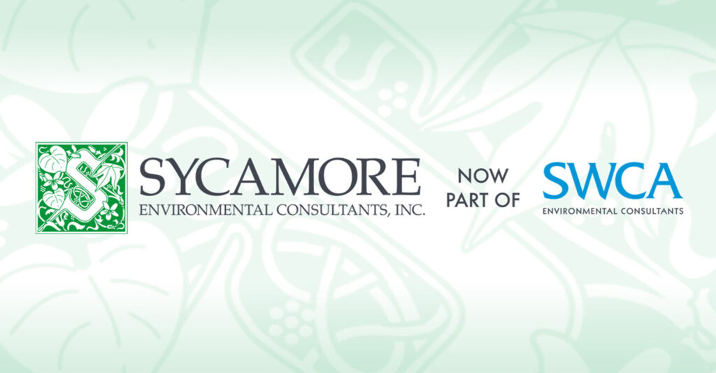 Sycamore environmental consultants now part of SWCA